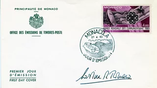 Princess Caroline of Monaco autograph