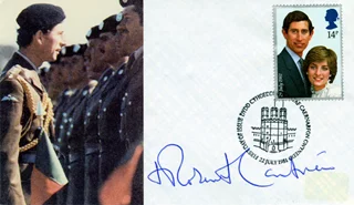 Archbishop Robert Runcie autograph