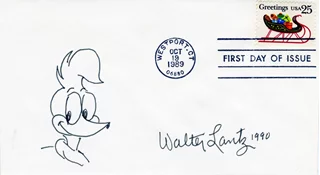 Walter Lantz autograph