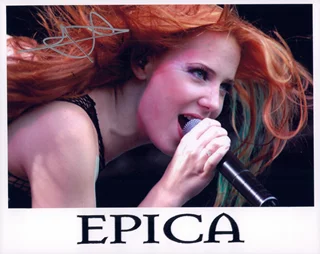 Simone Simons autograph