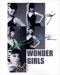 Wonder Girls autograph