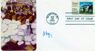 Menachem Begin autograph