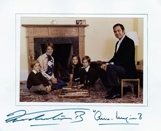 Constantine II of Greece autograph