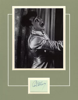 Cab Calloway autograph