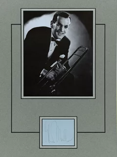 Glenn Miller autograph