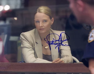 Jodie Foster autograph