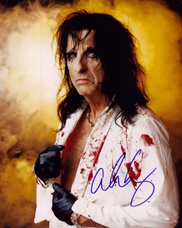 Alice Cooper autograph