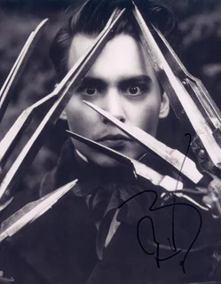 Johnny Depp autograph
