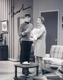 Leonard Nimoy autograph