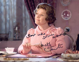 Imelda Staunton autograph