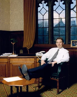 Tony Blair autograph