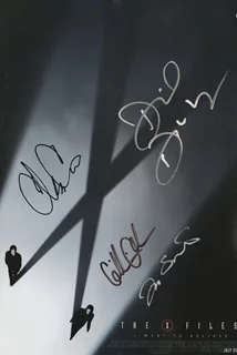 X-Files autograph
