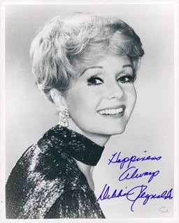 Debbie Reynolds autograph