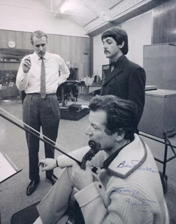 George Martin autograph