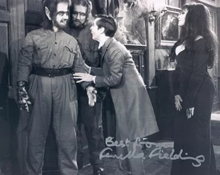 Fenella Fielding autograph
