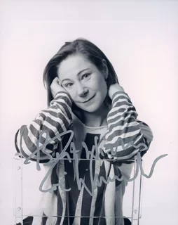 Zoe Wanamaker autograph