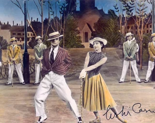 Leslie Caron autograph