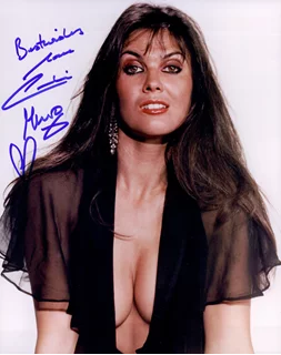 Caroline Munro autograph