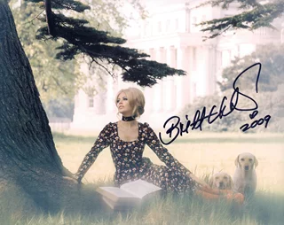 Britt Ekland autograph