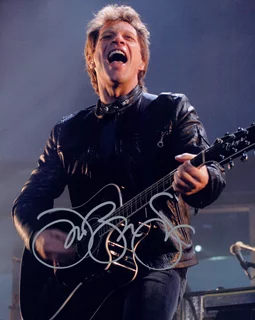 Jon Bon Jovi autograph