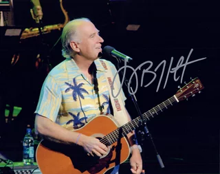 Jimmy Buffett autograph