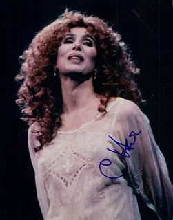 Cher autograph