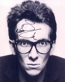 Elvis Costello autograph