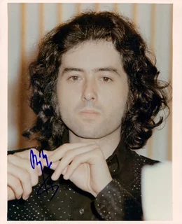 Jimmy Page autograph