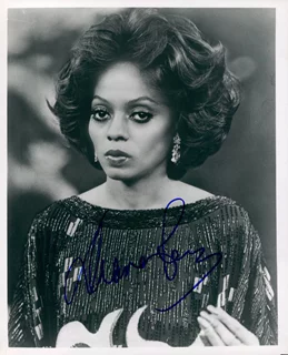 Diana Ross autograph