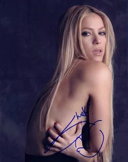 Shakira autograph