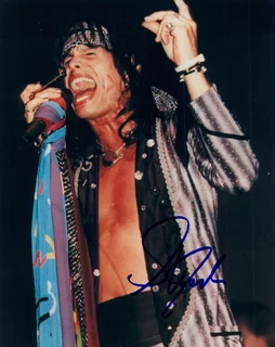 Steven Tyler autograph