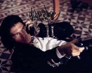 Antonio Banderas autograph