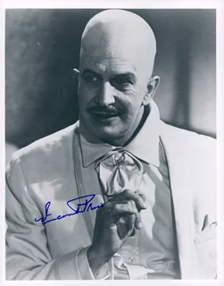 Vincent Price autograph