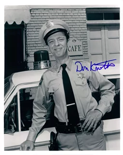 Don Knotts autograph