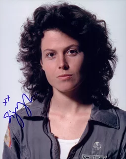 Sigourney Weaver autograph