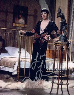 Liza Minnelli autograph