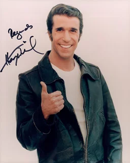 Henry Winkler autograph