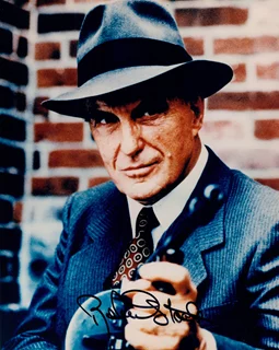 Robert Stack autograph