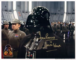 Dave Prowse autograph