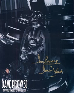 Dave Prowse autograph