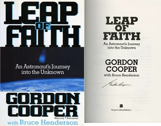 Gordon Cooper autograph