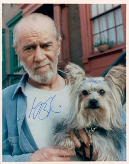 George Carlin autograph