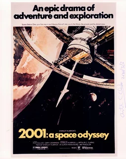 Arthur C. Clarke autograph