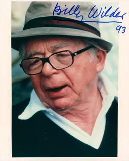 Billy Wilder autograph