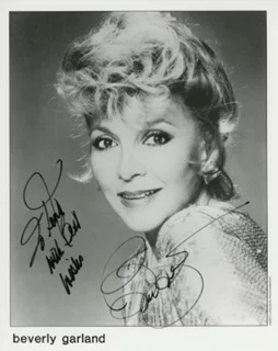 Beverly Garland autograph