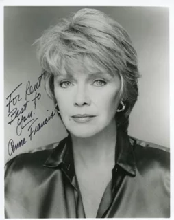 Anne Francis autograph
