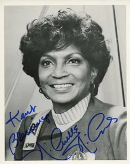 Nichelle Nichols autograph