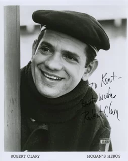 Robert Clary autograph