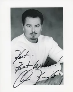 Christopher Knight autograph