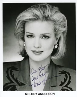 Melody Anderson autograph